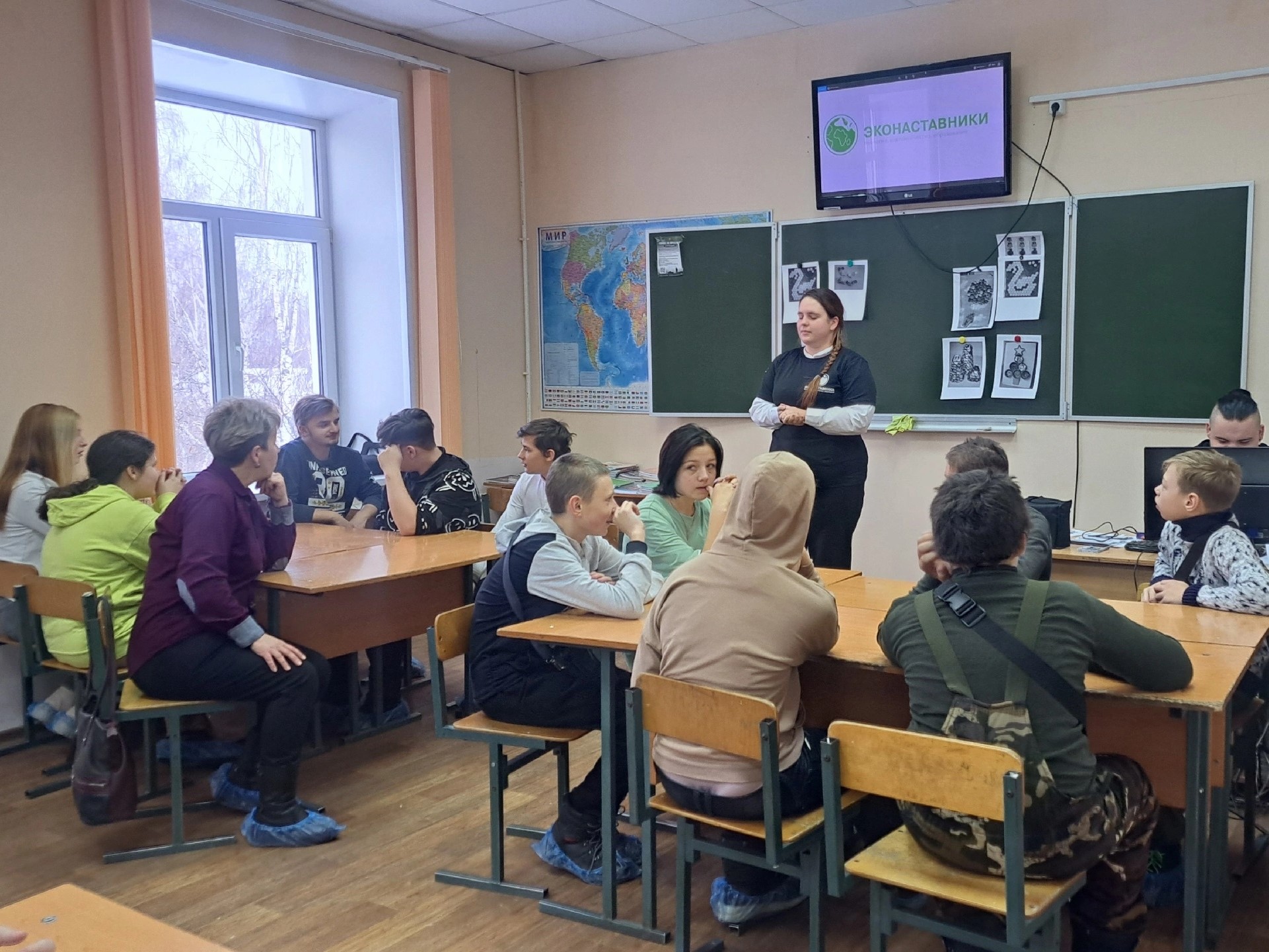 В гостях у студентов политехнического колледжа.