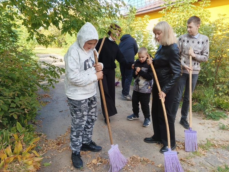 Акция «Наш школьный двор».